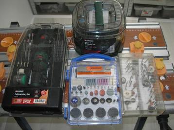 Parkside accu rotary tool+veel accessoires € 59,95. beschikbaar voor biedingen