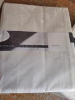 Wedgwood tafelkleed 230/140 Damast tafellaken nieuw, Huis en Inrichting, Keuken | Textiel, Verzenden, Nieuw, Wit, Tafelkleed of Tafelzeil