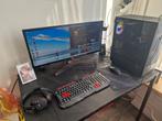 Gaming pc complet, Computers en Software, Desktop Pc's, Ophalen of Verzenden, Zo goed als nieuw, Gaming, SSD