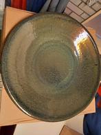 Aardewerk/porseleinen schaal heri green cy0632, 50 cm, nieuw, Huis en Inrichting, Woonaccessoires | Schalen en Manden, Schaal