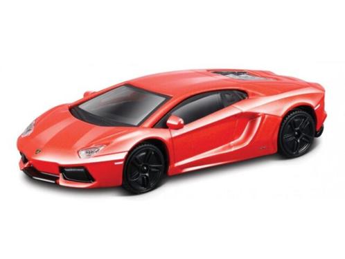 Bburago	Lamborghini Aventador oranje Street Fire 1/43 1:43, Hobby en Vrije tijd, Modelauto's | 1:43, Nieuw, Auto, Overige merken