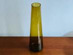 Nuutajärvi, Finland: SH 105 vaas amberkleurig ca.31cm 1953, Antiek en Kunst, Antiek | Glas en Kristal, Ophalen of Verzenden
