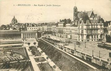 (381-229-003) Bruxelles Rue Royale et Jardin Botanique beschikbaar voor biedingen
