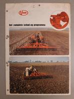 Tractor folder Vicon schud en eg programma, Boeken, Catalogussen en Folders, Ophalen of Verzenden, Zo goed als nieuw