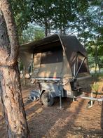 Camping aanhanger met daktent, Ophalen, Gebruikt, Tot en met 2