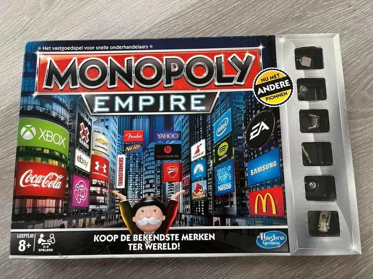 Monopoly Empire Bordspel, Hobby en Vrije tijd, Gezelschapsspellen | Bordspellen, Zo goed als nieuw, Een of twee spelers, Ophalen of Verzenden