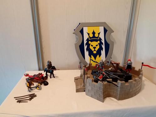 Playmobil ridder burcht met schild, Kinderen en Baby's, Speelgoed | Playmobil, Gebruikt, Ophalen of Verzenden