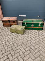 Mooie oude hutkoffers ,scheepskisten ,in topstaat, Ophalen, Gebruikt, 50 tot 100 cm, Minder dan 50 cm