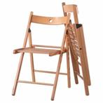 3 x IKEA Terje houten klapstoel, Drie, Bruin, Zo goed als nieuw, Hout
