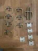 koperen deurkrukken, Antiek en Kunst, Ophalen of Verzenden, Koper