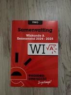 ExamenOverzicht - Samenvatting Examenstof Wiskunde A VWO, Ophalen of Verzenden, Nederlands, Overige niveaus, ExamenOverzicht