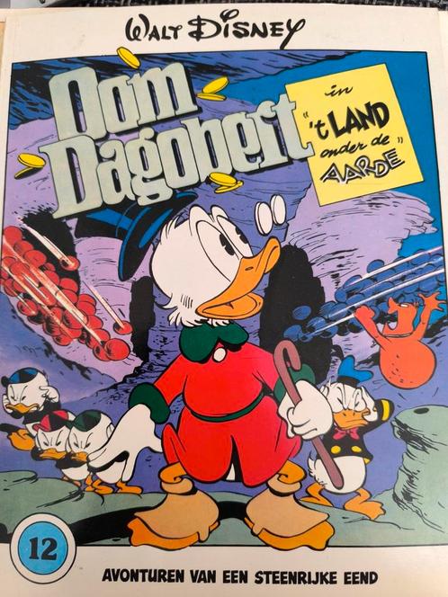Oom Dagobert avonturen van een steenrijke eend - strips, Boeken, Stripboeken, Gelezen, Meerdere stripboeken, Ophalen of Verzenden