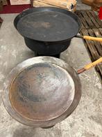 BBQ pan pannen, Ophalen