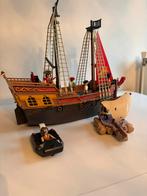 Playmobil piratenschip met piraten, Ophalen, Gebruikt