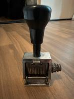 Vintage nummerstempel, Verzenden