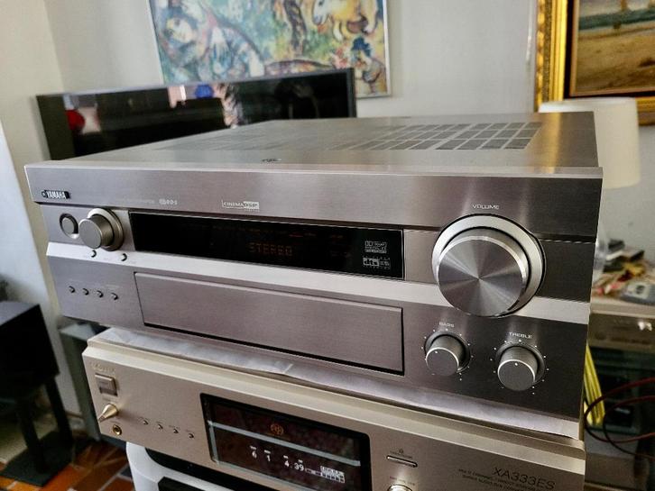 YAMAHA RX-V1300 RDS Titanium High End met PHONO, Audio, Tv en Foto, Versterkers en Receivers, Zo goed als nieuw, 120 watt of meer