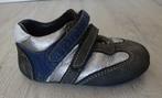 Stoere schoenen van Jochie - blauw zwart zilver - maat 22, Ophalen, Gebruikt, Schoenen, Jongen