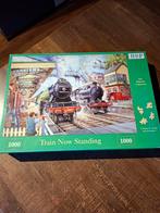 Legpuzzel train nowstanding - 1000 stukjes - Hop, Ophalen of Verzenden, 500 t/m 1500 stukjes, Zo goed als nieuw, Legpuzzel