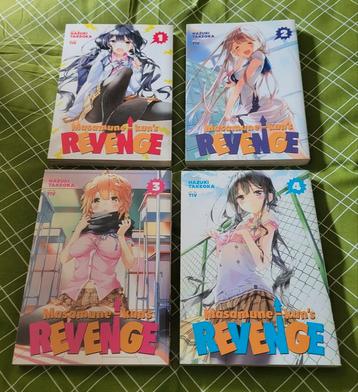 Manga's Masamune-kun's revenge vol. 1 tm 4
 beschikbaar voor biedingen
