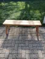 Houten bankje voor eettafel, Ophalen, 100 tot 150 cm, Zo goed als nieuw, 25 tot 50 cm