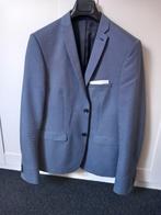 Blauw colbert, skinny fit, WE Fashion, maat 52, Maat 52/54 (L), Blauw, Ophalen of Verzenden, Zo goed als nieuw