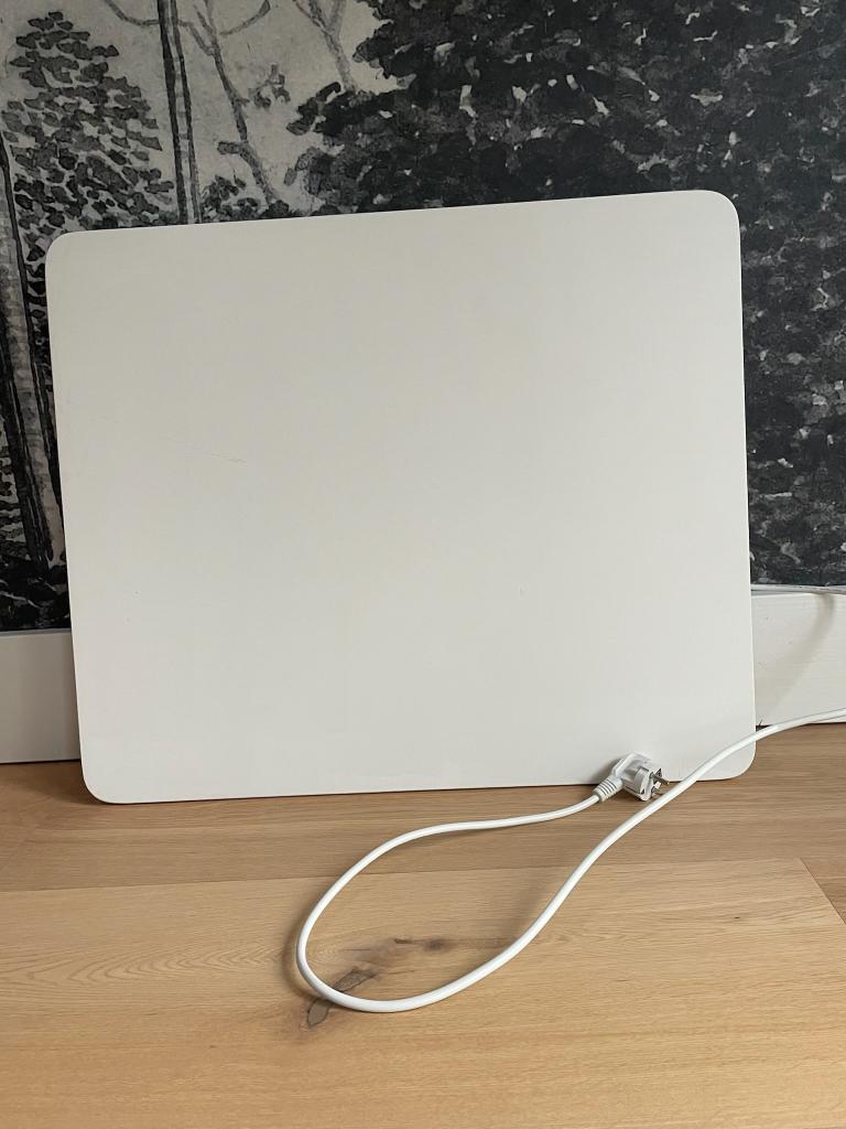 Verwarmingspaneel, elektrische kachel, Doe-het-zelf en Verbouw, Ophalen, 30 tot 80 cm, Overige typen, Zo goed als nieuw