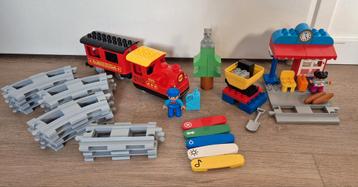 Lego Duplo Stoom+ Goederentrein + heel veel uitbreidingen!! beschikbaar voor biedingen