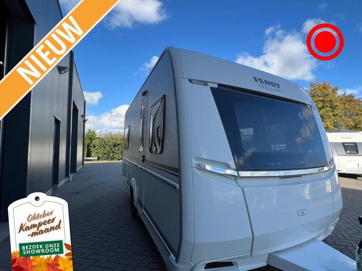 Fendt Bianco Selection 495 SG, Caravans en Kamperen, Caravans, Bedrijf, tot en met 4, Treinzit, Fendt, Overige typen, Gascomfoor