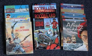Roodbaard,  13 stuks stripboeken beschikbaar voor biedingen