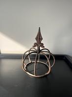 Metalen kroontje, Ophalen, Zo goed als nieuw, Metaal, Minder dan 25 cm