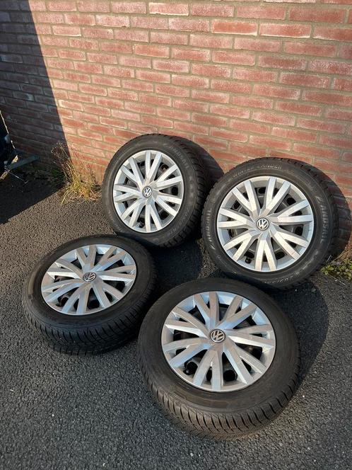 VW Golf 5 6 7 8 / Caddy velgen, winterset. 16” | 8mm | 5x112, Auto-onderdelen, Banden en Velgen, Banden en Velgen, Winterbanden