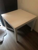 Witte uitklaptafel / tafel Ikea, Gebruikt, Ophalen