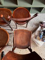 12 Antieke Thonet Stoelen - Diverse Modellen, Huis en Inrichting, Stoelen, Ophalen, Gebruikt, Bruin, Vijf, Zes of meer stoelen