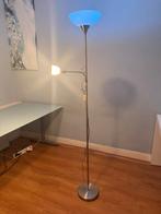 Staande Lamp met Leeslamp, Huis en Inrichting, Ophalen, Zo goed als nieuw, Modern, Metaal