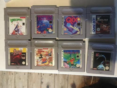 6 Gameboy games met 3 boekjes, Spelcomputers en Games, Games | Nintendo Game Boy, Gebruikt, Overige genres, 1 speler, Vanaf 3 jaar