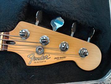 Fender Jazz Bass USA 1993 Zwart + Koffer beschikbaar voor biedingen