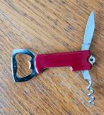 Mini zakmes met Kurkentrekker en Flesopener, Ophalen of Verzenden, Gebruikt