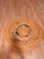 rotan poef, Huis en Inrichting, Ophalen, Zo goed als nieuw, Rond, Minder dan 50 cm