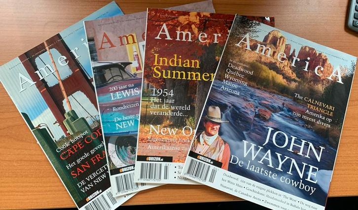 AmericA magazine, 2e jaargang 2004, 4 edities, Boeken, Tijdschriften en Kranten, Zo goed als nieuw, Overige typen, Ophalen of Verzenden
