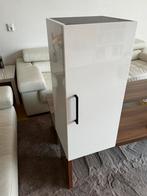 Nieuw in Doos!! Kolom kast 80x35x32 - Hoogglans wit, Huis en Inrichting, Badkamer | Badkamermeubels, Ophalen, (Half)hoge kast