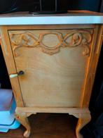 Antiek Kastje met Marmeren Blad, Huis en Inrichting, Kasten | Dressoirs, Minder dan 50 cm, Gebruikt, Overige materialen, Minder dan 25 cm