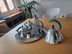 10 delig Alessi koffie theeservies Michael Graves, Antiek en Kunst, Kunst | Designobjecten, Ophalen of Verzenden