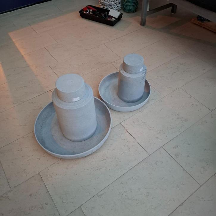 betonschalenen bussen, Huis en Inrichting, Woonaccessoires | Overige, Nieuw, Ophalen