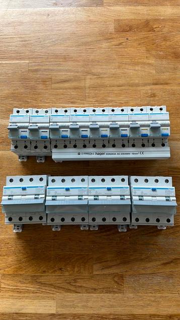 Hager aardlekautomaat B16 C16 B25 beschikbaar voor biedingen