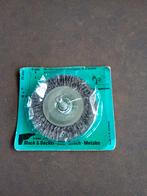 Nieuwe Schijfborstel - Ontroesten, Ontbramen, Polijsten, Ophalen of Verzenden