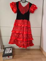 Spaanse danseres jurk met schoenen - maat 146-152, Ophalen, Gebruikt, 146 t/m 152, Meisje
