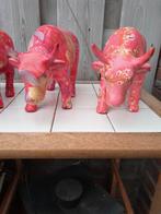 Verzameling: mooi beschilderde koe-spaarpotten, Verzamelen, Ophalen of Verzenden, Zo goed als nieuw, Dier