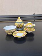 Chinees geel serviesdelen, Antiek en Kunst, Ophalen of Verzenden