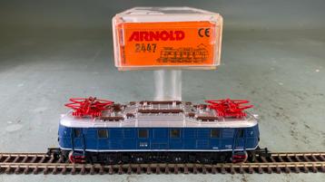 Arnold SPOOR N E loc 2447 blauw DB E18 36 in doos. beschikbaar voor biedingen