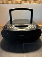 Sony CFD-S50 CD/Radio Cassetterecorder - Draagbaar, Ophalen of Verzenden, Gebruikt, Overige typen, Analoog